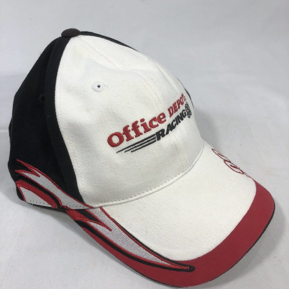 OFFICE DEPOT RACING HAT CAP 99 ROUSH RACING NASCAR CHECKERED FLAG SPORTS OSFM - Picture 3 of 14